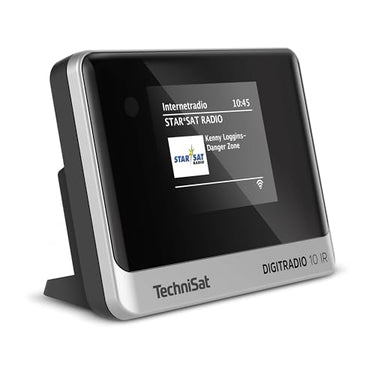 TechniSat DIGITRADIO 10 IR - Adapter für Internetradio & DAB+/UKW mit WLAN, Bluetooth-Audiostreaming, Farbdisplay & Fernbedienung, Weckerfunktion, ideal zur HiFi-System-Aufrüstung im Sale